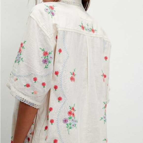 We The Free Emma Embroidered Top - Picture 2 of 7